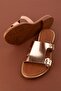 Women's Genuine Leather Vaketa Slippers Ayh.719 - 3