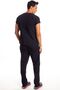 Surgical Doctor Nurse Scrubs Men's Navy Blue Suit - 3