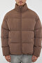 Tarçın Unisex Oversize Fit Dik Yaka Suya ve Rüzgara Dayanıklı Şişme Kışlık Mont TMNAW24MO00003 - 3
