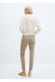 Short-Leg Buttoned Pants - 4