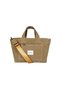 Hishi Tote Bag Camel Waxed Canvas Bag - 5