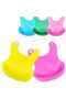 Children's Baby Bib Spill Prevention Bendable Pink Baby Bib Silicone - 4