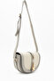 Locked Model Contrast Design Crossbody Women's Bag