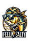 Gangster Fish Sticker for Motorcycle, Helmet, Laptop, Car, 13x12 cm