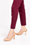Women's Nut Skin Goblet Heel Pointed Toe Stiletto 8 Cm - 3