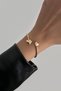 Cross Heart Handcuffs Bracelet