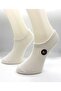 Socks Daily Women's 6 Pairs Combed Cotton - Cotton Smooth White Soft Touch Invisible Sneaker Booties - 2