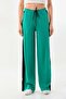 Women's Waist-Tied Comfortable Form Trousers 22959 Grass - 2