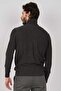 Men's Patterned Full Fisherman Sweater 650189232 Anthracite - 5