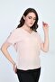 Women's Sleeve Lace Detailed Blouse 19e021 Powder - 3