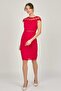 Women's Lace Evening Dress 5271946 Red - 2