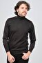 Men's Half Turtleneck Wool Sweater 6090154 Smoked