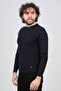 Men's Crew Neck Slim Fit Sweater 42554259 Navy Blue
