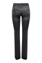 Women's Slit Wide Leg Jeans Trousers 15256142 Black - 7