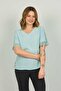 Women's Sleeve Lace Detailed Blouse 19E021 Mint