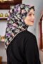 وشاح رياضي من القطن بنقشة الزهور