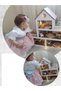 Margaret Girl's Blue Ribbon Scallop Dress White Pink Short Sleeve Birthday Dress Scallop Dress - 6
