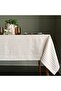 100% Cotton Yarn Dyed Striped Tablecloth 160x220 cm Kitchen Living Room Tablecloth