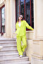 Modal Sand Soft Textured Trousers and Shirt Set - 8