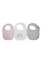 Biorganic Princess Baby Girl 3-Piece Baby Bib Pink Apron - 2