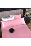Silk Textured Cotton Satin Long Pillowcase 50X135Cm Pink Color Maternity Skin-Friendly Support Case