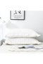 100% Cotton White Ruffle Border Decor 50x70 Cm 2 Pillow Cases - 2