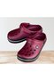 Burgundy Lightweight Eva Sole Fashion Children's Sandals - 3