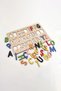 Wooden Turkish Letter and Number Set Shape Sorting Puzzle - 4