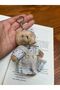 Cute Plush Teddy Bear Keychain Bag and Wallet Accessory Gift - 3