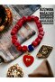 Murano Glass Basement Bead Charm Evil Eye Bead Bracelet Evil Eye Beaded Bracelet