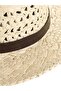 Unisex Summer Organic Knitted Straw Fedora Hat - 5