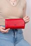 L2664 Genuine Real Leather Large Size Women's Portfolio Wallet