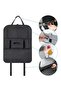 Car Vehicle Auto Seat Back Napkin Holder and Cup Holder Felt Travel Organizer - 5