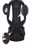 Unisex Black Double Underwire Upright Posture Anti-Humpback Orthopedic Waist Back Shoulder Corset - 5