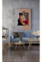 Woman Makeup Collage Decorative Canvas Painting
