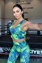 Women's Sports Bra V-Neck Greenmode