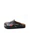 Dark Green Floral Printed Slippers - 3