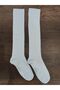 Women's 2 Pairs Below Knee Stylish Quality Cotton Socks - 2