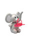 Elephant Pacifier Holder – Grey With Grey Ears – Keeps Pacifier Clean, Travel-friendly For Baby