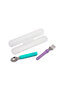 Detachable Spoon & Fork with Carrying Case Blue & Purple - 4