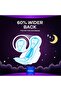 Dry and Comfort Night Sanitary Pads Large Dual Pack - 3