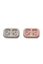 Silicone Pop-It Ice Pack (Pink & Grey) 2 pcs