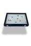 Richbox Earring Box Necklace Jewelry Bag Black with White Interior - 5