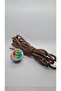 Brown Striped Boots Shoelaces - 140 Cm - 4