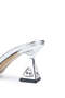Gray Genuine Leather Women's Heeled Slippers - 3