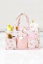 Else Girl Pink Baby Care Bag Baby Diaper Wet Wipes Organizer Diaper Changing Organizer