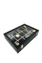 Richbox 15'Li Watch Box Watch Case Crocodile Black - 4