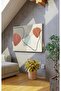 الرسومات الهندسية مجردة اللوحة القماشية الزخرفية - 2