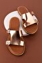 Women's Genuine Leather Vaketa Slippers Ayh.719