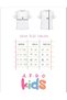 Kids Unisex Oversize White Spaceman Printed T-shirt - 3